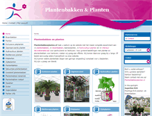 Tablet Screenshot of plantenbakkenplanten.nl